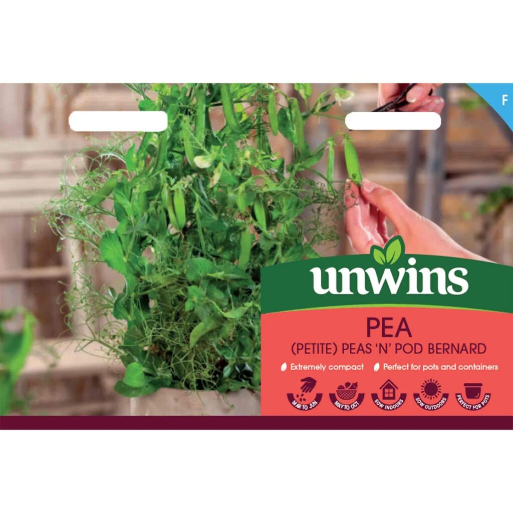 Unwins Pea Bernard Seeds 5023377033483 2